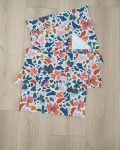 serviette bachette coton fleurs maman chef de clan